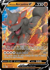 Hisuian Arcanine V - 90/195 - Silver Tempest